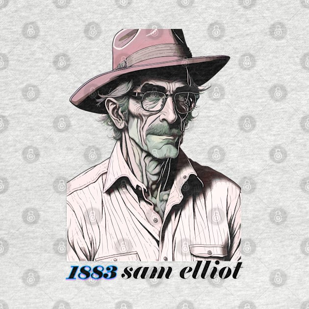 1883 - Retro Sam Elliot by HocheolRyu